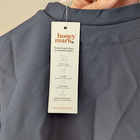 Kids HoneyMark Long Sleeve Swim Shirt - Gray-blue - Picture 3 of 4
